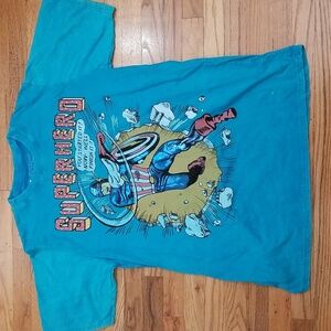 Montreal vintage Studded superhero t shirt